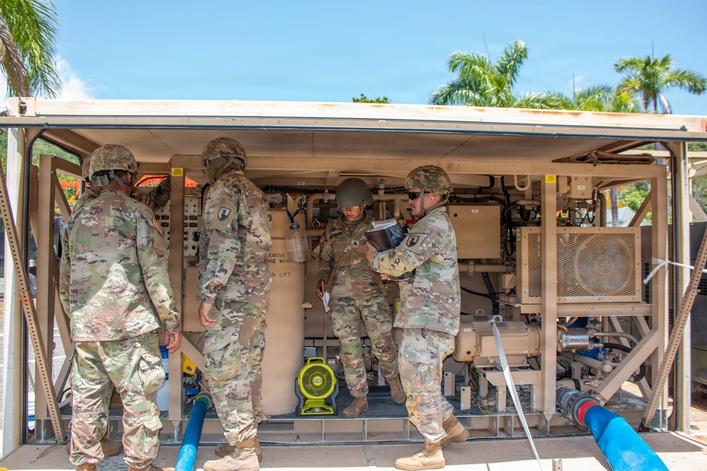 714th Quartermaster and 219th Water Distribution Companies Conduct Water Purification Rodeo
