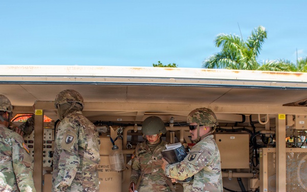 714th Quartermaster and 219th Water Distribution Companies Conduct Water Purification Rodeo