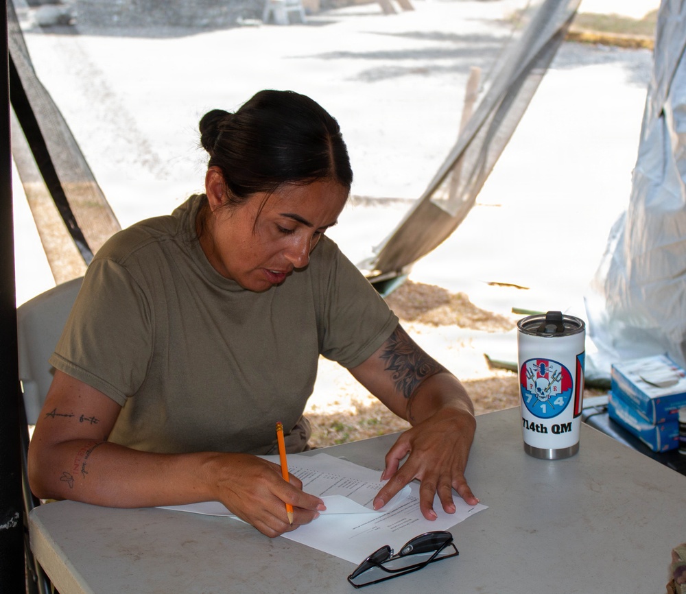 714th Quartermaster and 219th Water Distribution Companies Conduct Water Purification Rodeo