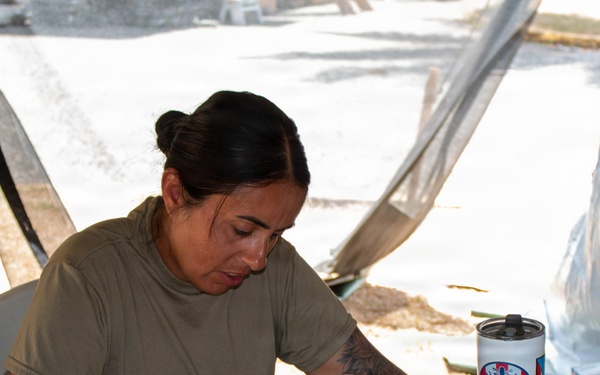 714th Quartermaster and 219th Water Distribution Companies Conduct Water Purification Rodeo
