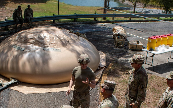 714th Quartermaster and 219th Water Distribution Companies Conduct Water Purification Rodeo
