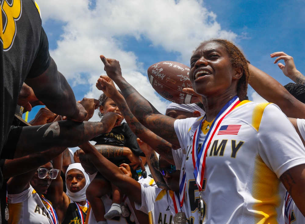 All Army Sports Flag Football Championship Day Four