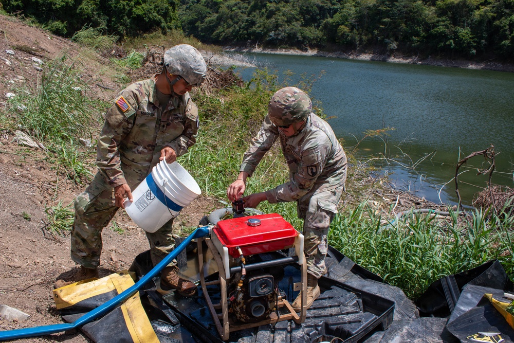 714th Quartermaster and 219th Water Distribution Companies Conduct Water Purification Rodeo