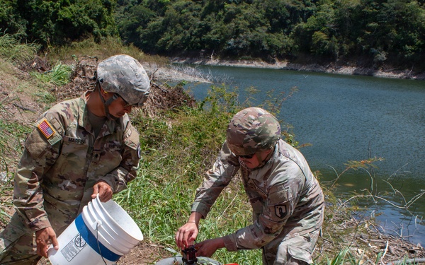714th Quartermaster and 219th Water Distribution Companies Conduct Water Purification Rodeo
