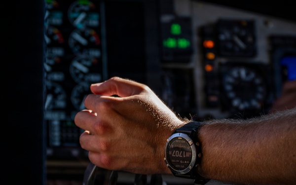 Air Refuel Operations supported by KC135 in CENTCOM AOR