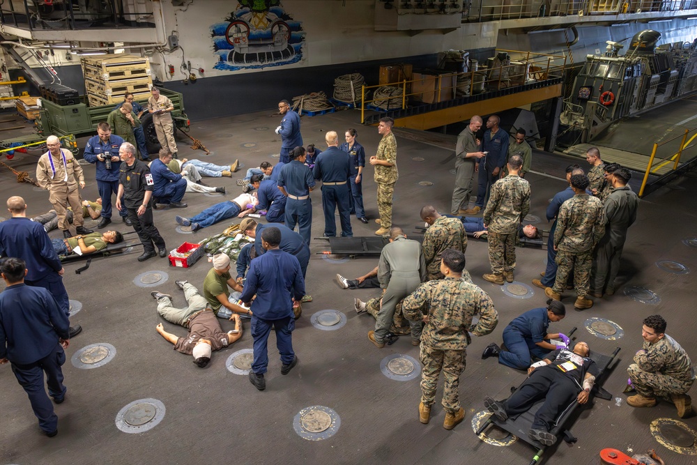 USS Essex conducts Non-Combatant Evacuation Operation training during RIMPAC 2026
