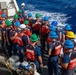 U.S. Coast Guard and Royal Canadian Navy conduct a replenishment-at-sea during RIMPAC 2026