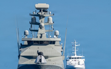 Mexican Navy, Philippine Coast Guard sail in formation during RIMPAC 2026