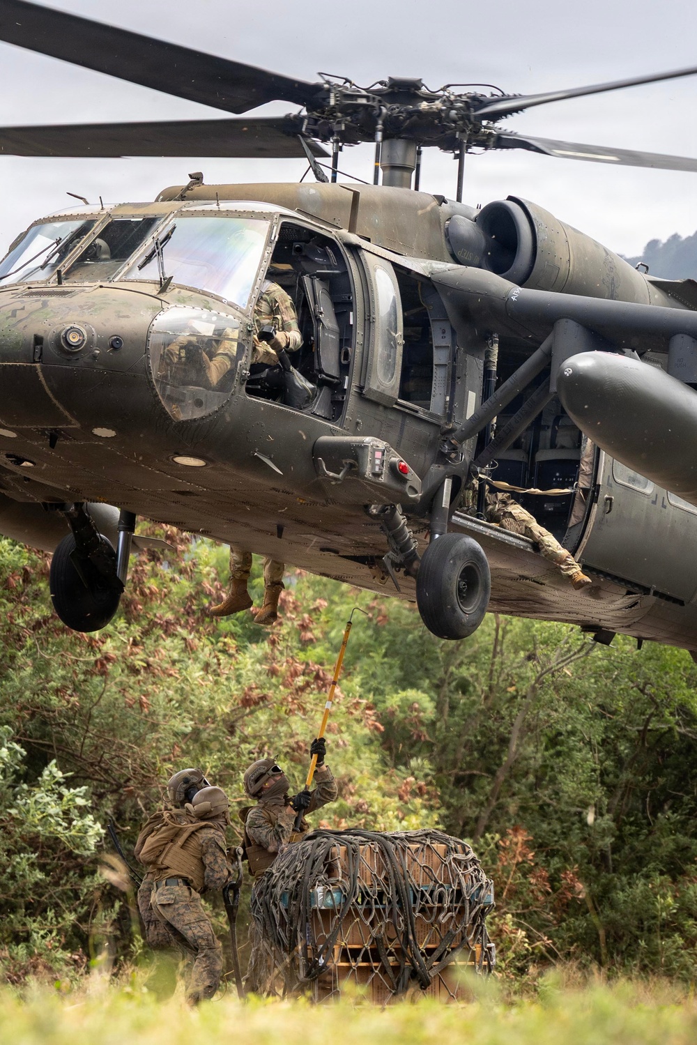 RIMPAC 2026: 25th CAB, 15th MEU conduct sling load training