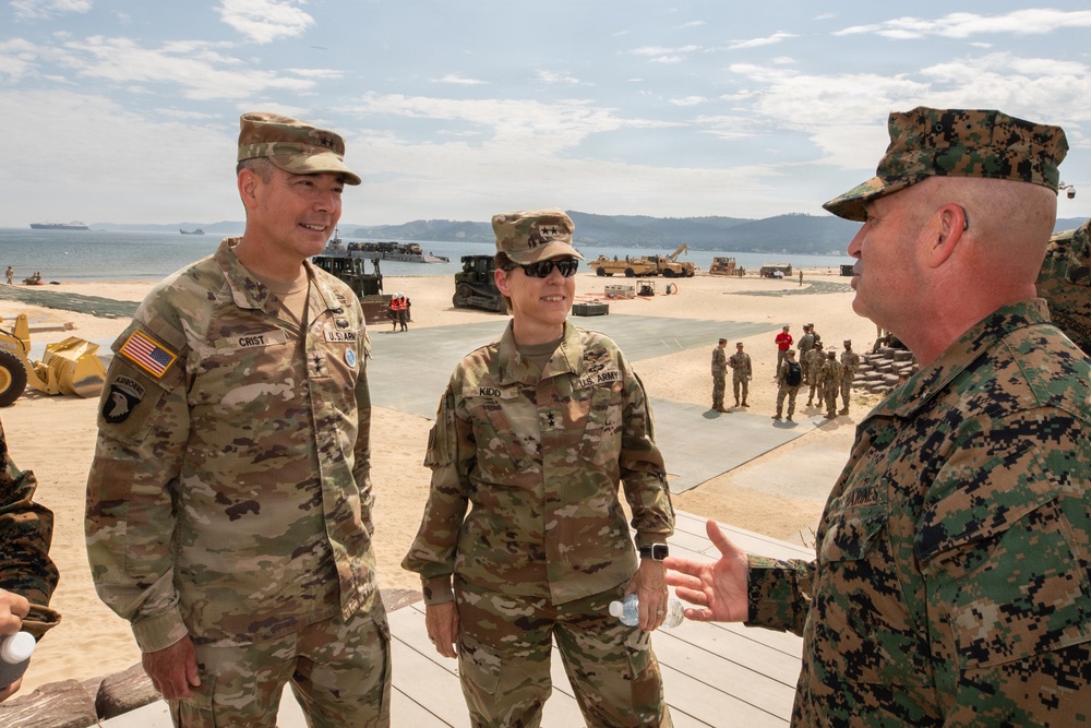 CJLOTS 26: U.S., ROK, allied partners visit CJLOTS operations on Dogu Beach