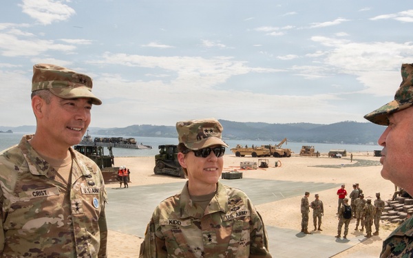 CJLOTS 26: U.S., ROK, allied partners visit CJLOTS operations on Dogu Beach