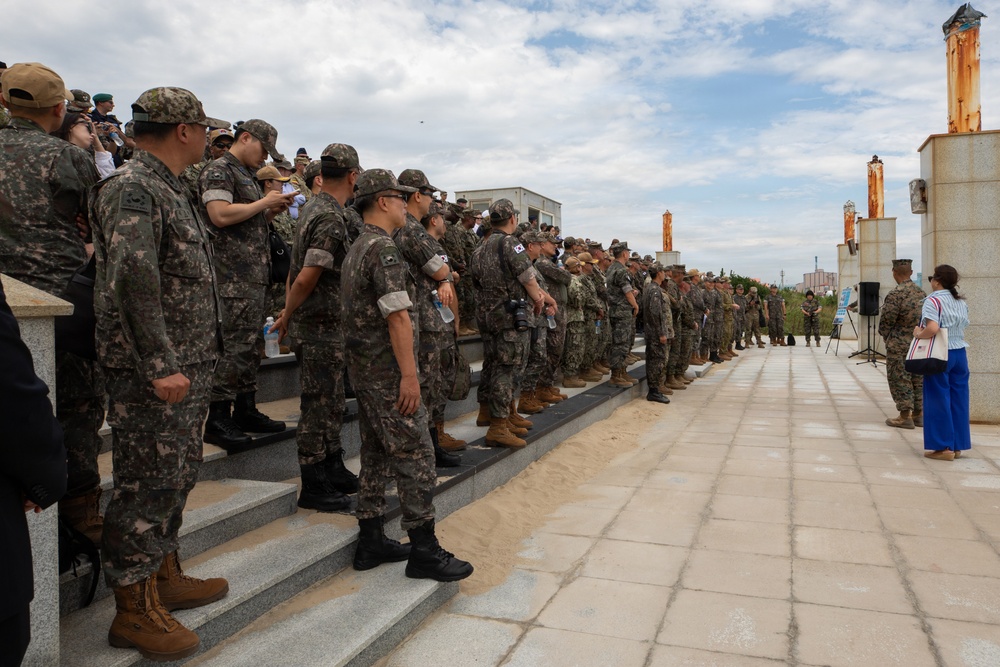 CJLOTS 26: U.S., ROK, allied partners visit CJLOTS operations on Dogu Beach