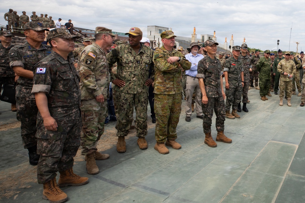 CJLOTS 26: U.S., ROK, allied partners visit CJLOTS operations on Dogu Beach