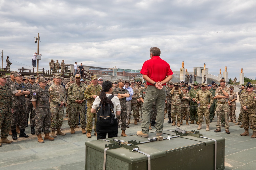 CJLOTS 26: U.S., ROK, allied partners visit CJLOTS operations on Dogu Beach