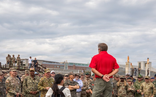 CJLOTS 26: U.S., ROK, allied partners visit CJLOTS operations on Dogu Beach