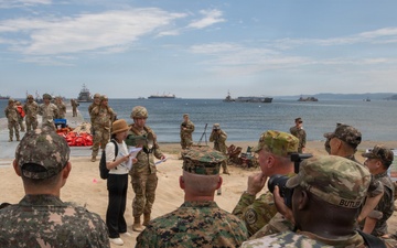 CJLOTS 26: U.S., ROK, allied partners visit CJLOTS operations on Dogu Beach