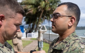 Pacific Partnership 2026 holds frocking ceremony