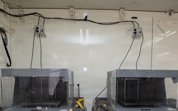 U.S Marines with 3d Marine Logistics Group showcase 3D Printing Capabilities to the U.S. Coast Guard at CJLOTS 26