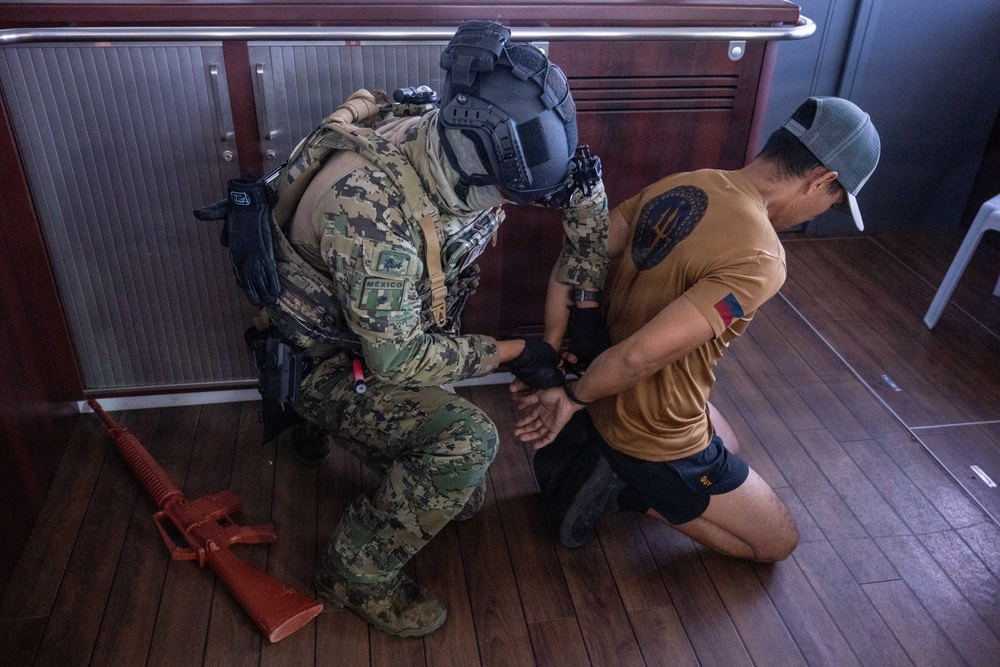 U.S. Coast Guard and Mexican Navy conduct training with Philippine Coast Guard during RIMPAC 2026