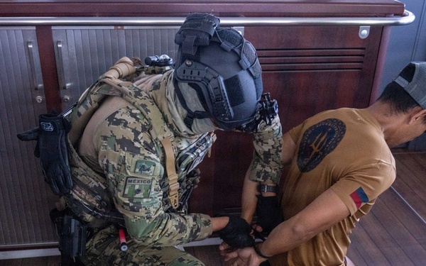 U.S. Coast Guard and Mexican Navy conduct training with Philippine Coast Guard during RIMPAC 2026