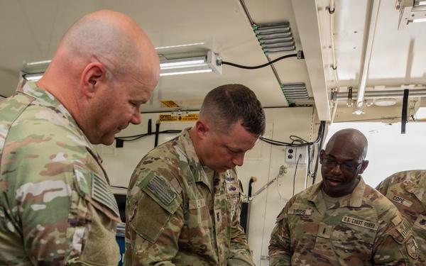 U.S Marines with 3d Marine Logistics Group showcase 3D Printing Capabilities to the U.S. Coast Guard at CJLOTS 26