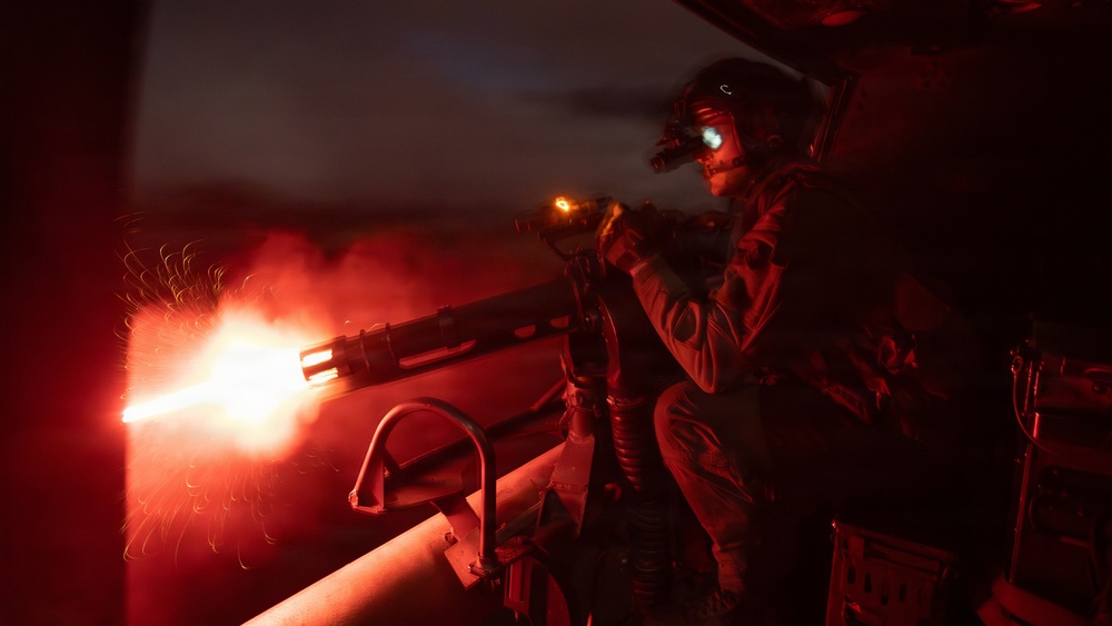 VMM-164 (Rein.) conducts nighttime close air support exercise