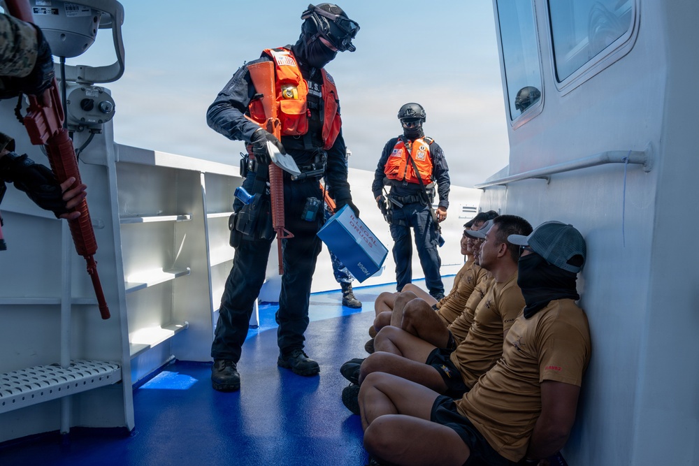 U.S. Coast Guard and Mexican Navy conduct training with Philippine Coast Guard during RIMPAC 2026