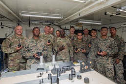 U.S Marines with 3d Marine Logistics Group showcase 3D Printing Capabilities to the U.S. Coast Guard at CJLOTS 26