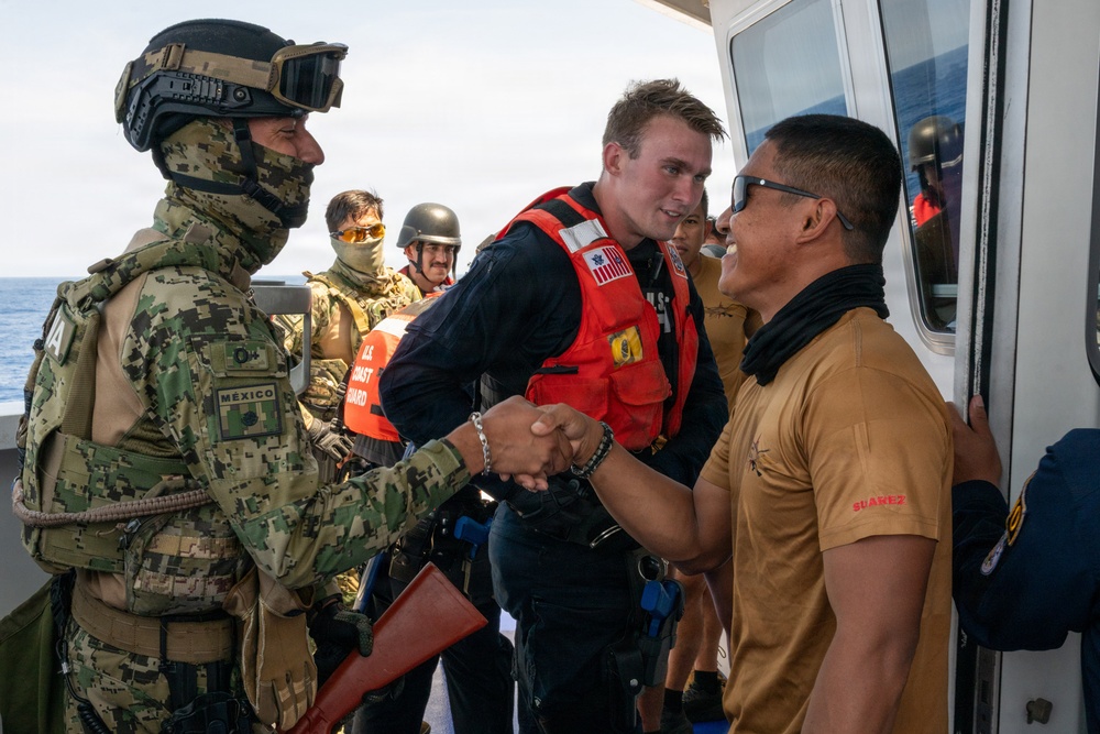 U.S. Coast Guard and Mexican Navy conduct training with Philippine Coast Guard during RIMPAC 2026
