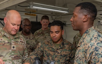 U.S Marines with 3d Marine Logistics Group showcase 3D Printing Capabilities to the U.S. Coast Guard at CJLOTS 26