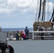 U.S. Coast Guard and New Zealand Royal Navy conduct a replenishment-at-sea during RIMPAC 2026