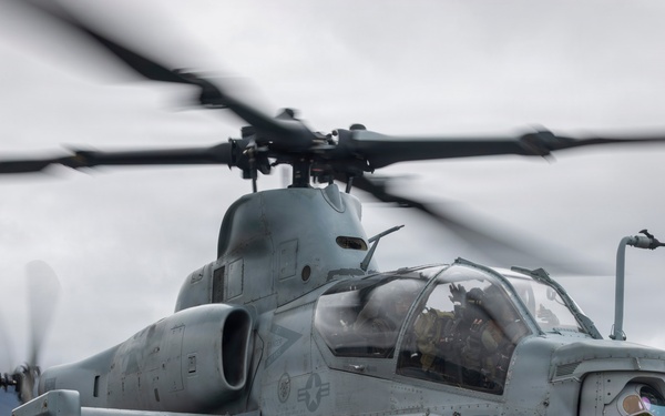 VMM-164 (REIN) operates forward arming, refueling point