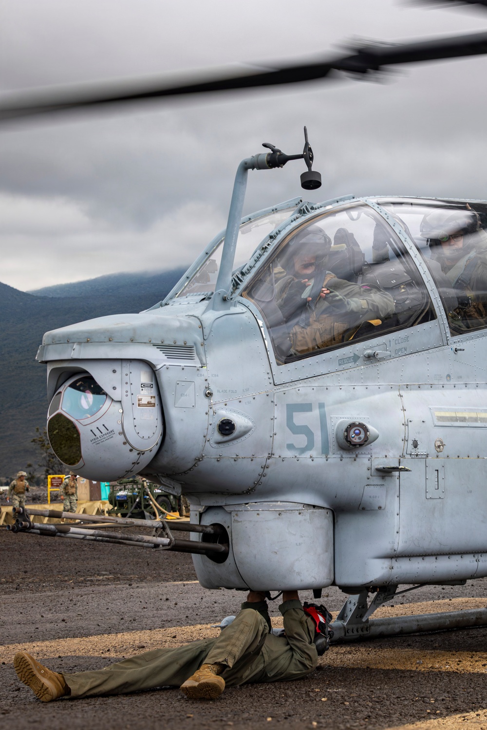 VMM-164 (REIN) operates at Pohakuloa Training Area during RIMPAC 2026