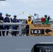 U.S. Coast Guard and New Zealand Royal Navy conduct a replenishment-at-sea during RIMPAC 2026