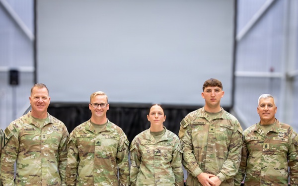 Maj. Gen. Thomas C. Friloux visits 2228th Military Police Company at MKAB, Romania