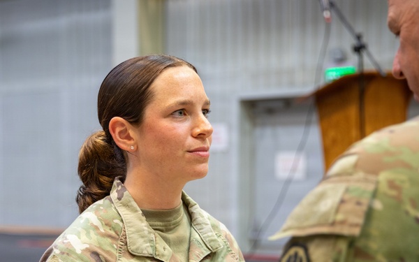 Maj. Gen. Thomas C. Friloux visits 2228th Military Police Company at MKAB, Romania