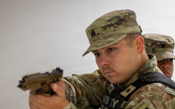 2228th Military Police Company conduct active shooter response training at MKAB, Romania