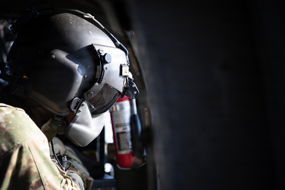 1st Combat Aviation Brigade conducts flight operations