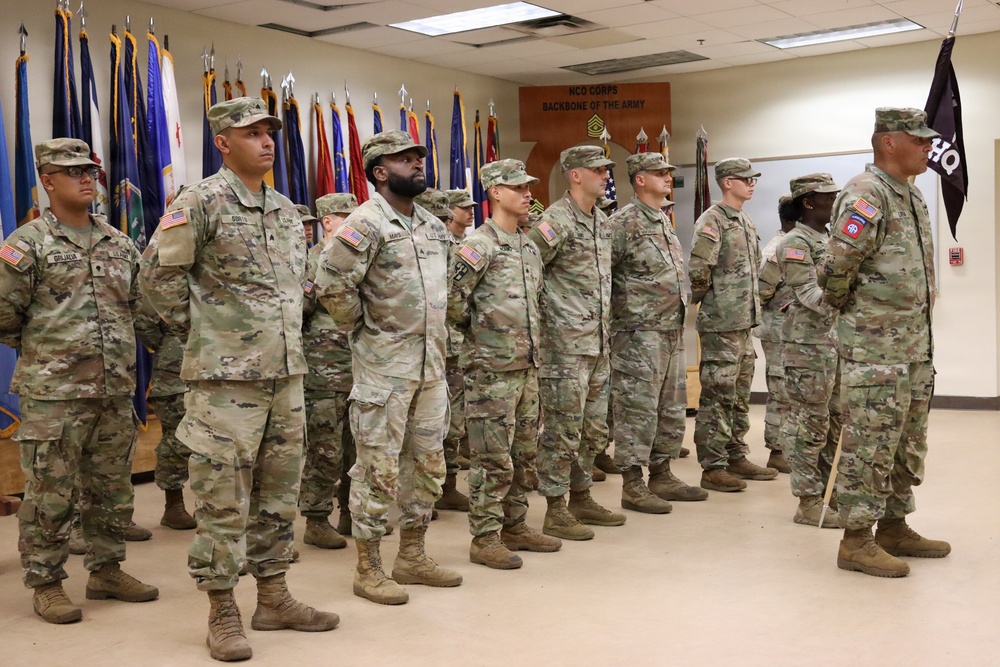 HHC Change of Command Ceremony