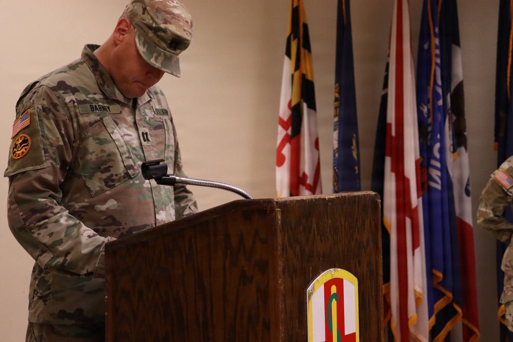 HHC Change of Command Ceremony