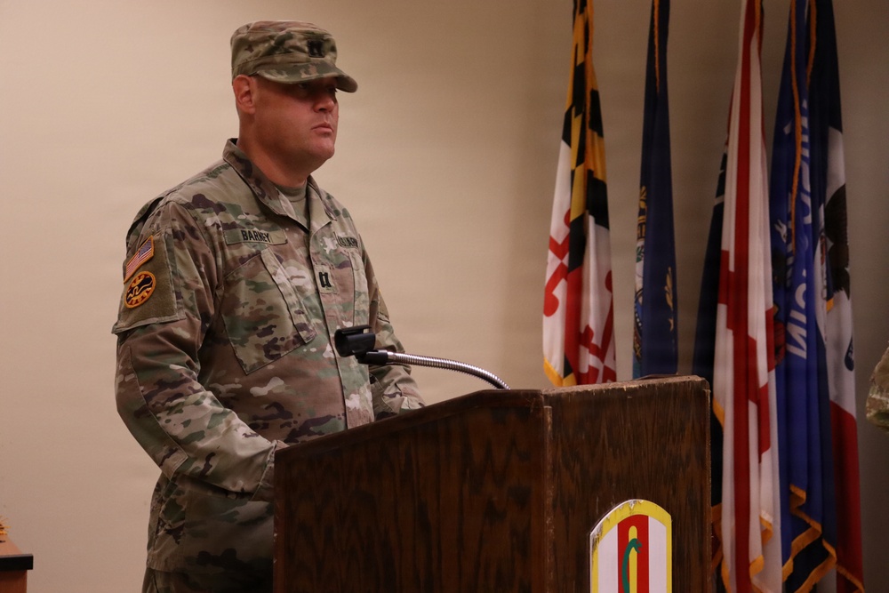 HHC Change of Command Ceremony