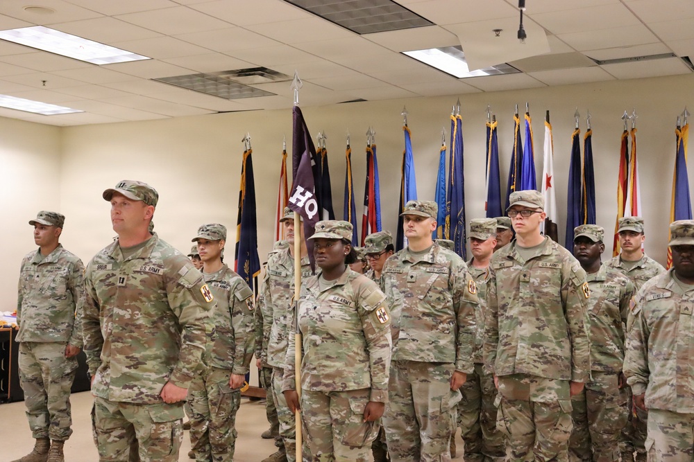 HHC Change of Command Ceremony