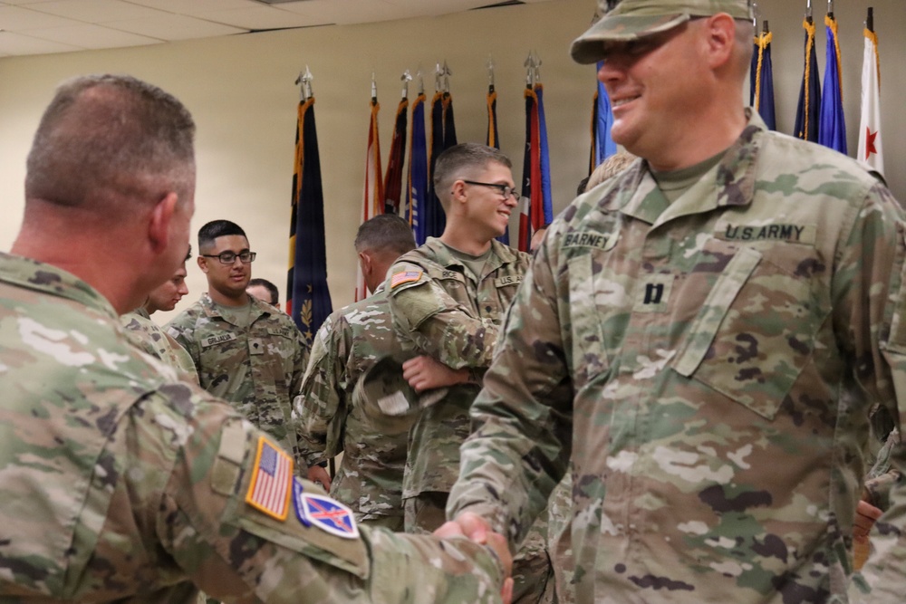 HHC Change of Command Ceremony
