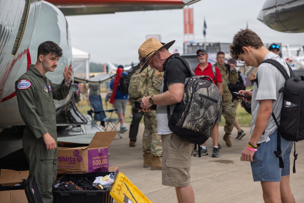 Crew and Aircraft from the 109th Airlift Wing attend EAA Airventure Airshow in Osh Kosh Wisconsin, July 2026