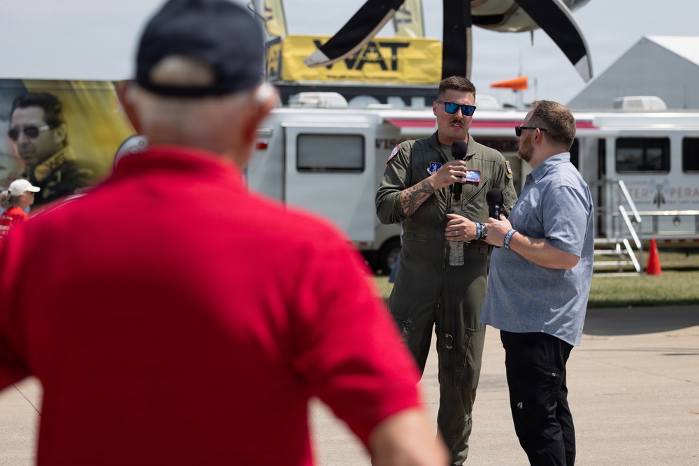 Crew and Aircraft from the 109th Airlift Wing attend EAA Airventure Airshow in Osh Kosh Wisconsin, July 2026