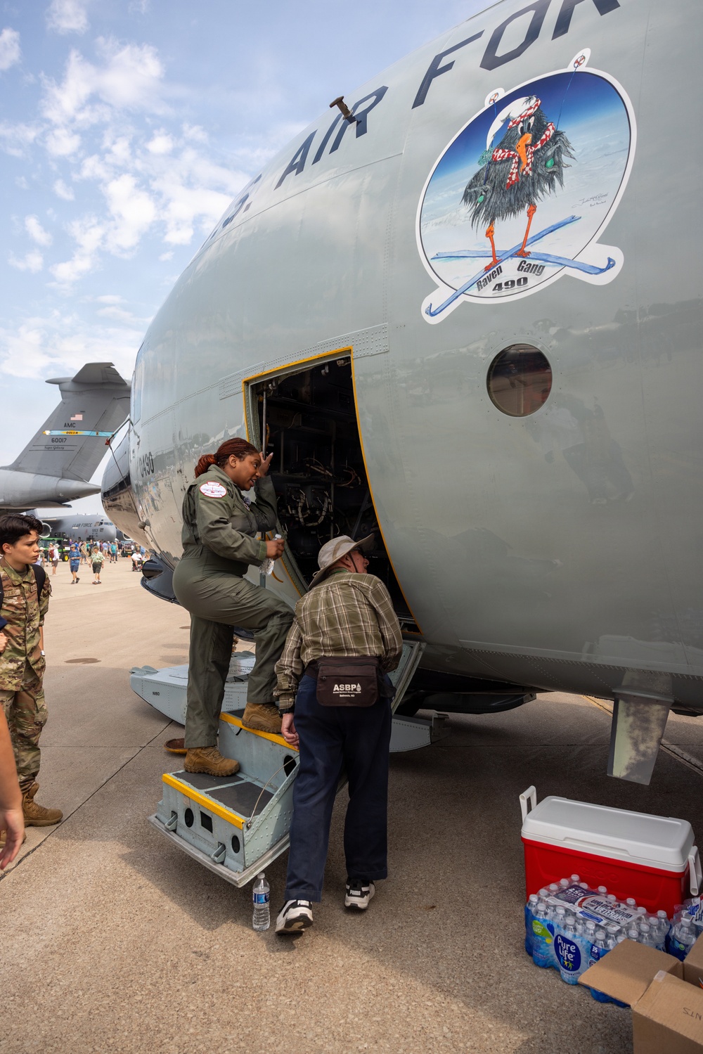 Crew and Aircraft from the 109th Airlift Wing attend EAA Airventure Airshow in Osh Kosh Wisconsin, July 2026
