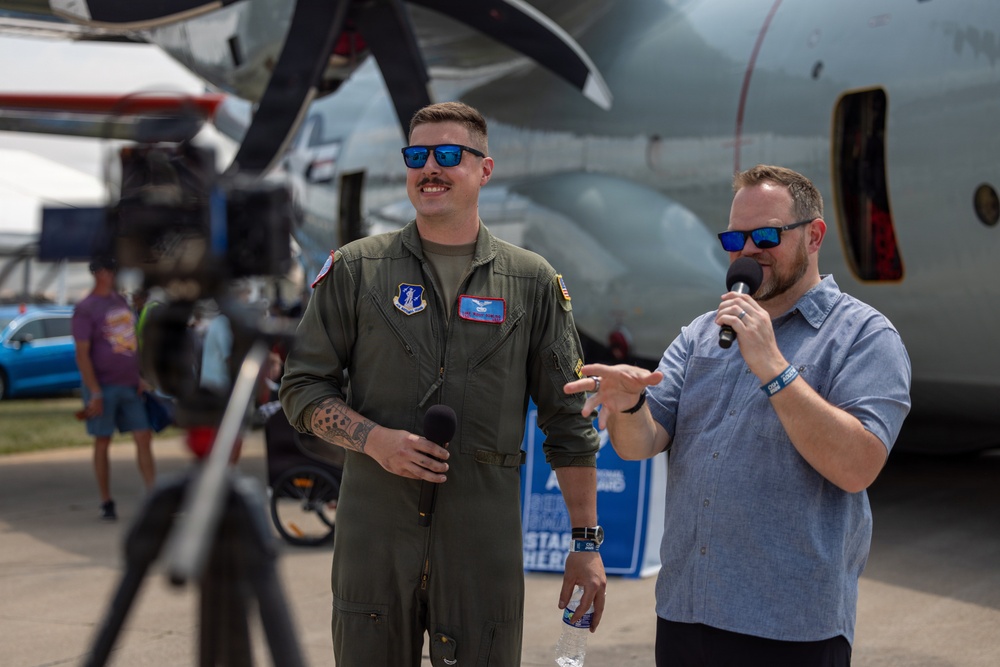 Crew and Aircraft from the 109th Airlift Wing attend EAA Airventure Airshow in Osh Kosh Wisconsin, July 2026