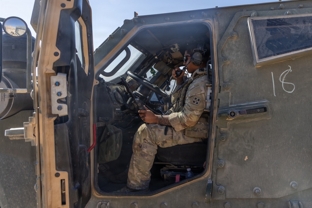 4ID Soldiers conduct training during Project Convergence Capstone 6