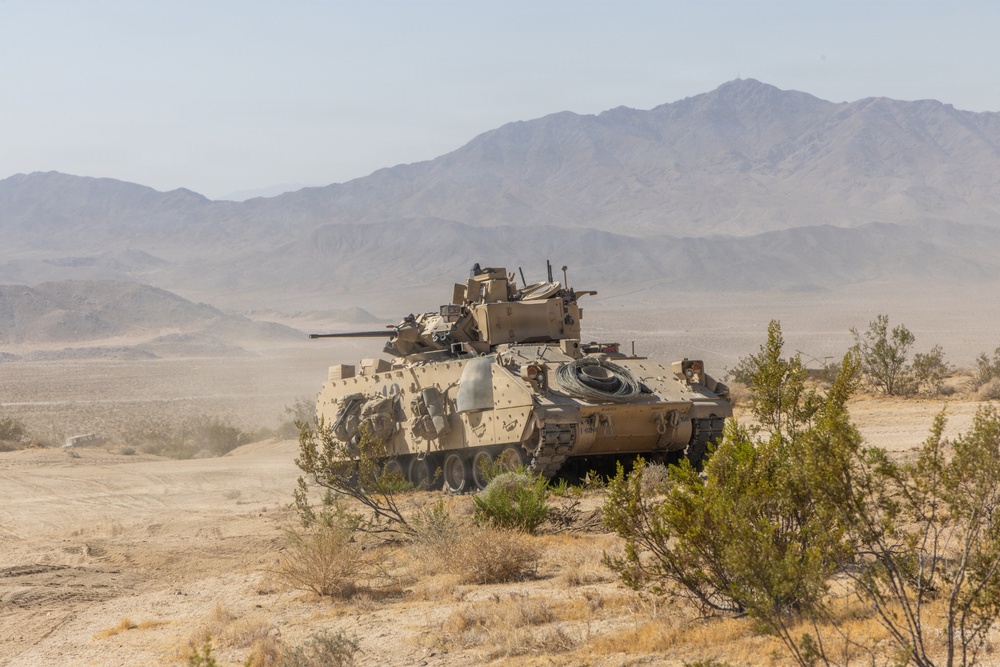 4ID Soldiers conduct training during Project Convergence Capstone 6