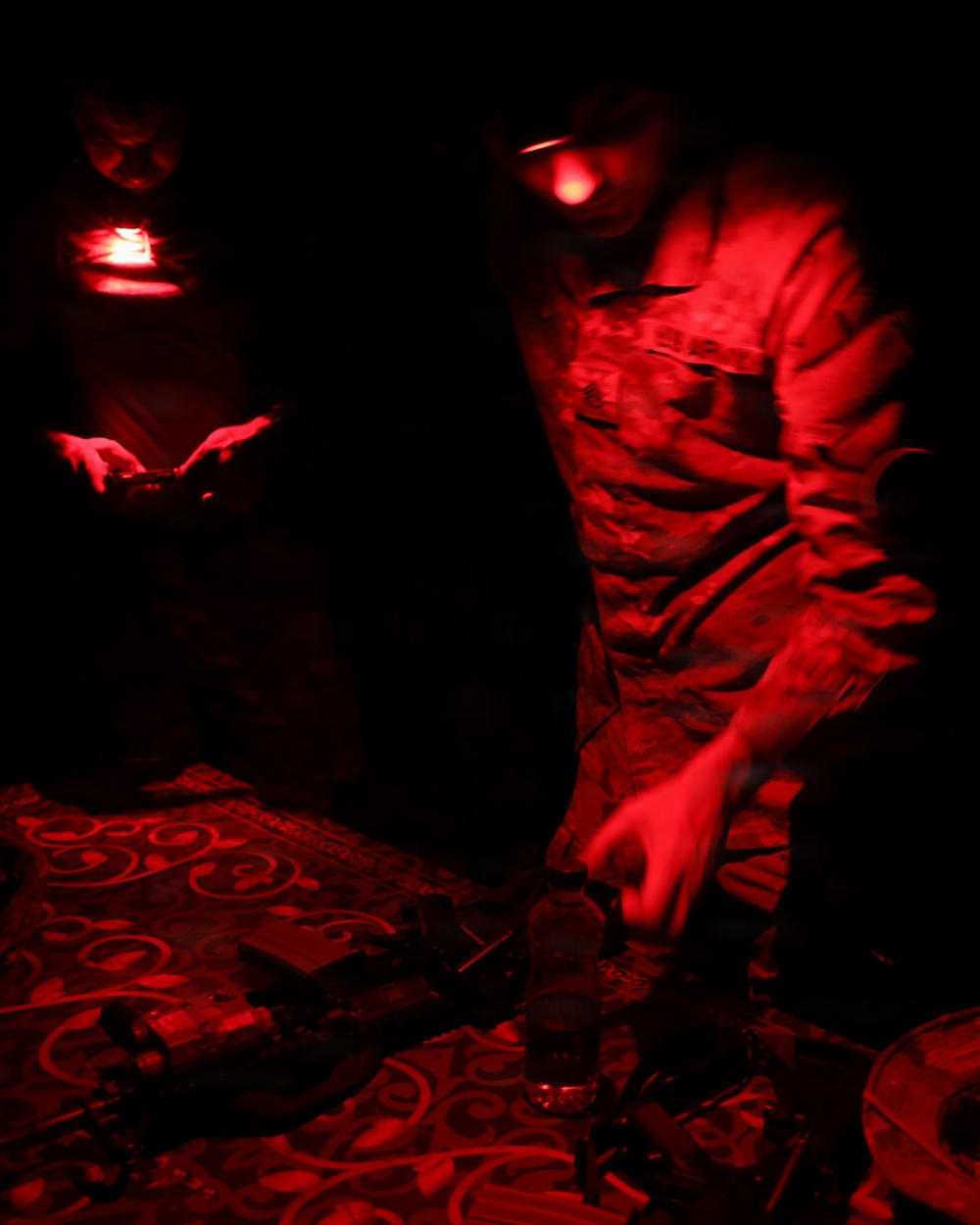 U.S., Bangladesh Soldiers Sharpen Night-Vision Tactics in Bangladesh